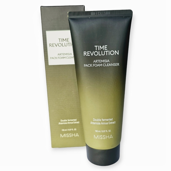 Missha Time Revolution Artemesia Essence & Foam Cleanser Set - Picture 12 of 13